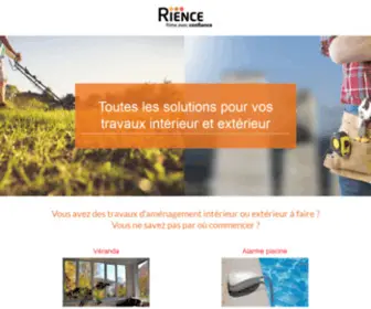 Rience.fr(⇒) Screenshot
