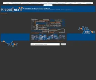Riepel.net(Arbeitsblätter) Screenshot