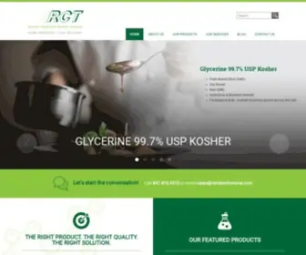 Rierdenchemical.com(Chemical Supplier) Screenshot