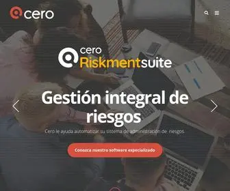 Riesgoscero.com(Software de Gestión de Riesgos Empresariales) Screenshot