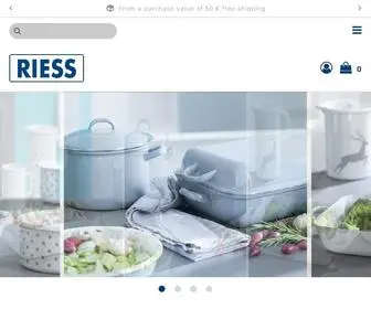 Riess-Markenshop.de(Riess) Screenshot