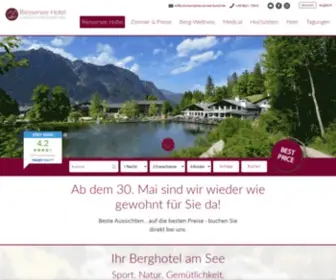 Riessersee-Hotel.de(Riessersee Hotel Garmisch) Screenshot