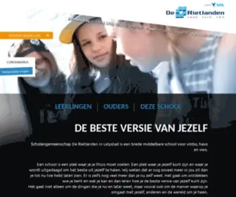 Rietlanden.nl(SG de Rietlanden) Screenshot