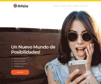 Rifalia.com.do(Realiza rifas y concursos de manera rápida) Screenshot