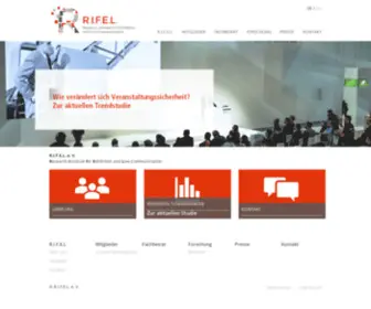 Rifel-Institut.de(R.I.F.E.L) Screenshot