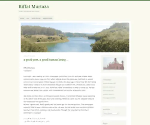 Riffatmurtaza.com(Riffat Murtaza) Screenshot