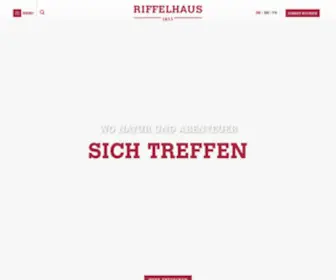 Riffelhaus.ch(Riffelhaus) Screenshot
