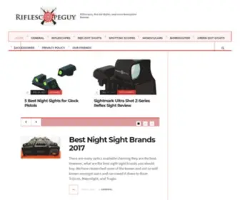 Riflescopeguy.com(Riflescopes) Screenshot