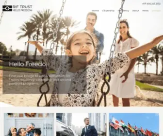 Riftrust.com(Residency, Citizenship & Second Passport Program by Investment in many countries) Screenshot