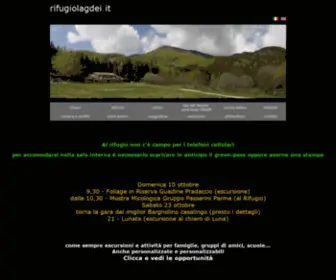 Rifugiolagdei.it(Rifugio Lagdei) Screenshot