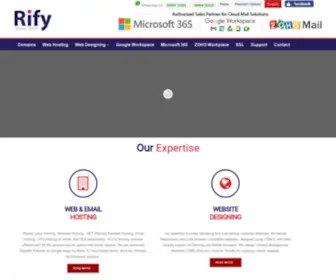 Rifymail.com(Rify Hosting) Screenshot