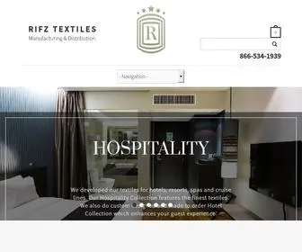 Rifz.com(Rifz Textiles) Screenshot