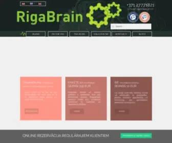 Rigabrain.com(Smadzeņu treniņu centrs) Screenshot