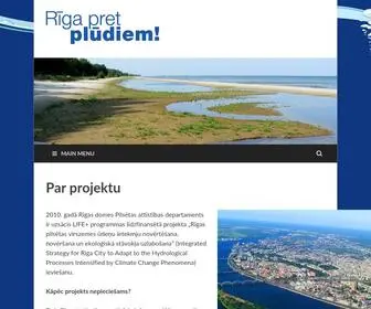 Rigapretpludiem.lv(Rīga pret plūdiem) Screenshot