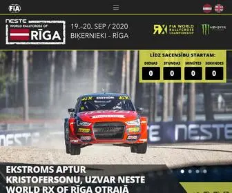 Rigarx.com(Neste World RX of Latvia) Screenshot