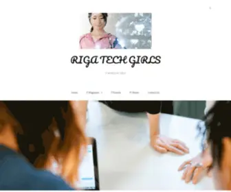 Rigatechgirls.org(Riga TechGirls) Screenshot