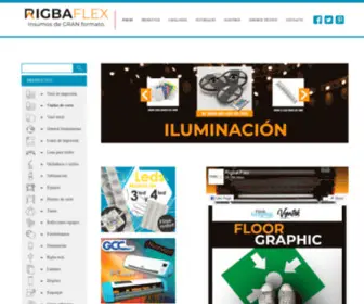 Rigbaflex.com(Artículos promocionales) Screenshot