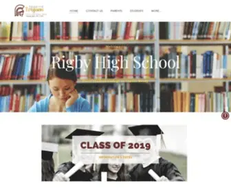 Rigbytrojans.org(RIGBY HIGH SCHOOL) Screenshot