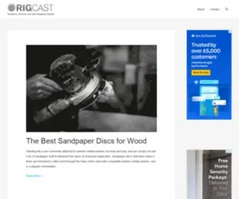 Rigcast.com(Research, reviews, and well-designed objects) Screenshot