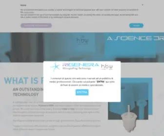 Rigenerahbw.com(Rigenera HBW) Screenshot