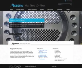 Rigginscompany.com(Riggins Company) Screenshot