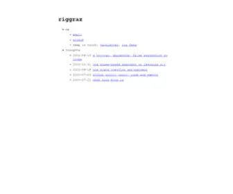 Riggraz.dev(riggraz) Screenshot