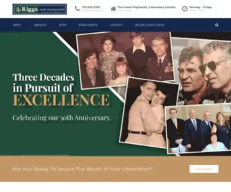 Riggsadvisors.com(Riggs Asset Management) Screenshot