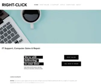 Right-Click.ie(Managed IT Services l Computer Store l Laptop & Desktop Sales l Apple Mac Repair l Dublin 2) Screenshot