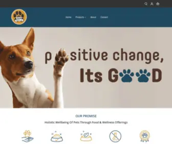 Right4Paws.com(A pet care company) Screenshot