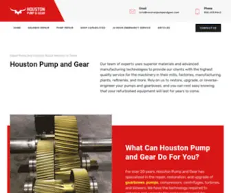 Rightanglefandrives.com(Houston Pump and Gear) Screenshot