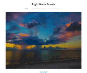 Rightbrainevents.com(Right Brain Events) Screenshot