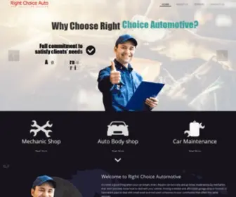 Rightchoiceautomotive.ca(Affordable Auto Body Mechanic Shop Transmission Service GTA Brampton Toronto North York) Screenshot