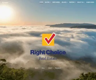 Rightchoicerealestate.com.au(Right Choice Real Estate) Screenshot