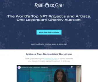 Rightclickgive.com(Right-Click, Give) Screenshot