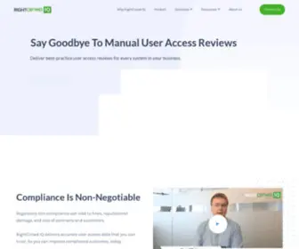 Rightcrowdiq.com(RightCrowd IQ) Screenshot