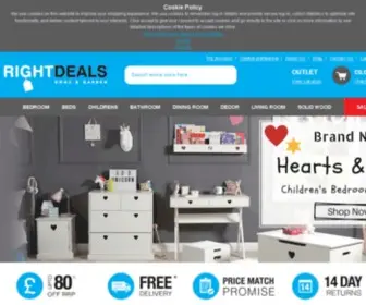 Rightdealsuk.co.uk(Quality Discount Furniture) Screenshot