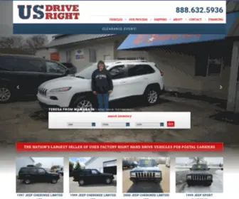 Rightdrivejeeps4Postal.com(WE ARE NOW SELLING 1995 TOYOTA RAV 4'S) Screenshot