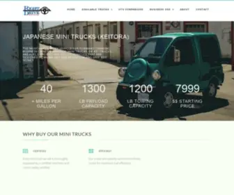 Rightdriveminitrucks.com(Japanese Mini Trucks for Canadian Business Owners) Screenshot
