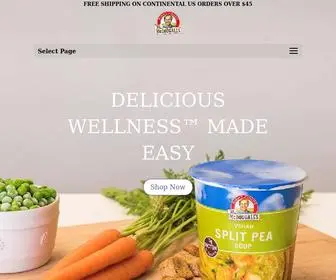 Rightfoods.com(McDougall's Right Foods) Screenshot