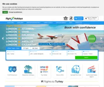 Rightholidays.com(Right Holidays) Screenshot