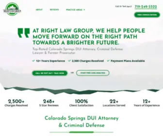 Rightlawgroup.com(Right Law Group) Screenshot