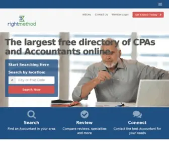 Rightmethod.com(Accountants Directory) Screenshot