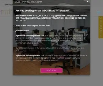 Rightmovetech.com(Web Designing and Software Development Company in Noida) Screenshot