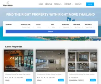 Rightmovethailand.com(Rightmovethailand) Screenshot