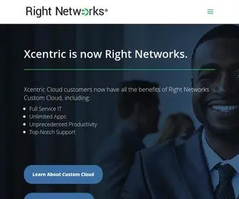 Rightnetworks.com(Rightworks intelligent cloud) Screenshot