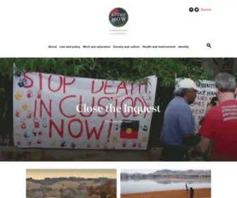 Rightnow.org.au(Human rights in Australia) Screenshot