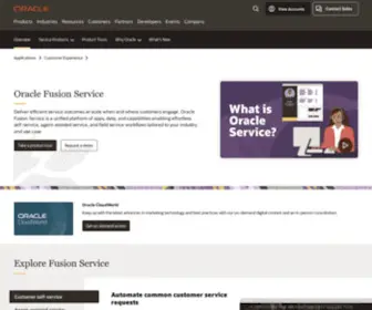 Rightnowtech.com(Oracle Fusion Service) Screenshot