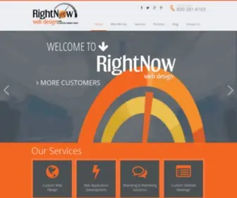 Rightnowwebdesign.com(RightNow Web Design) Screenshot