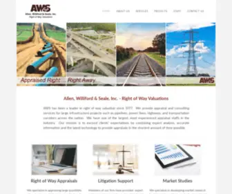 Rightofway.com(Allen, Williford & Seale, Inc) Screenshot