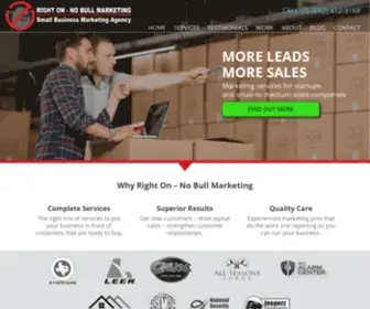 Righton-Nobull.com(Online Marketing Agency in Phoenix) Screenshot
